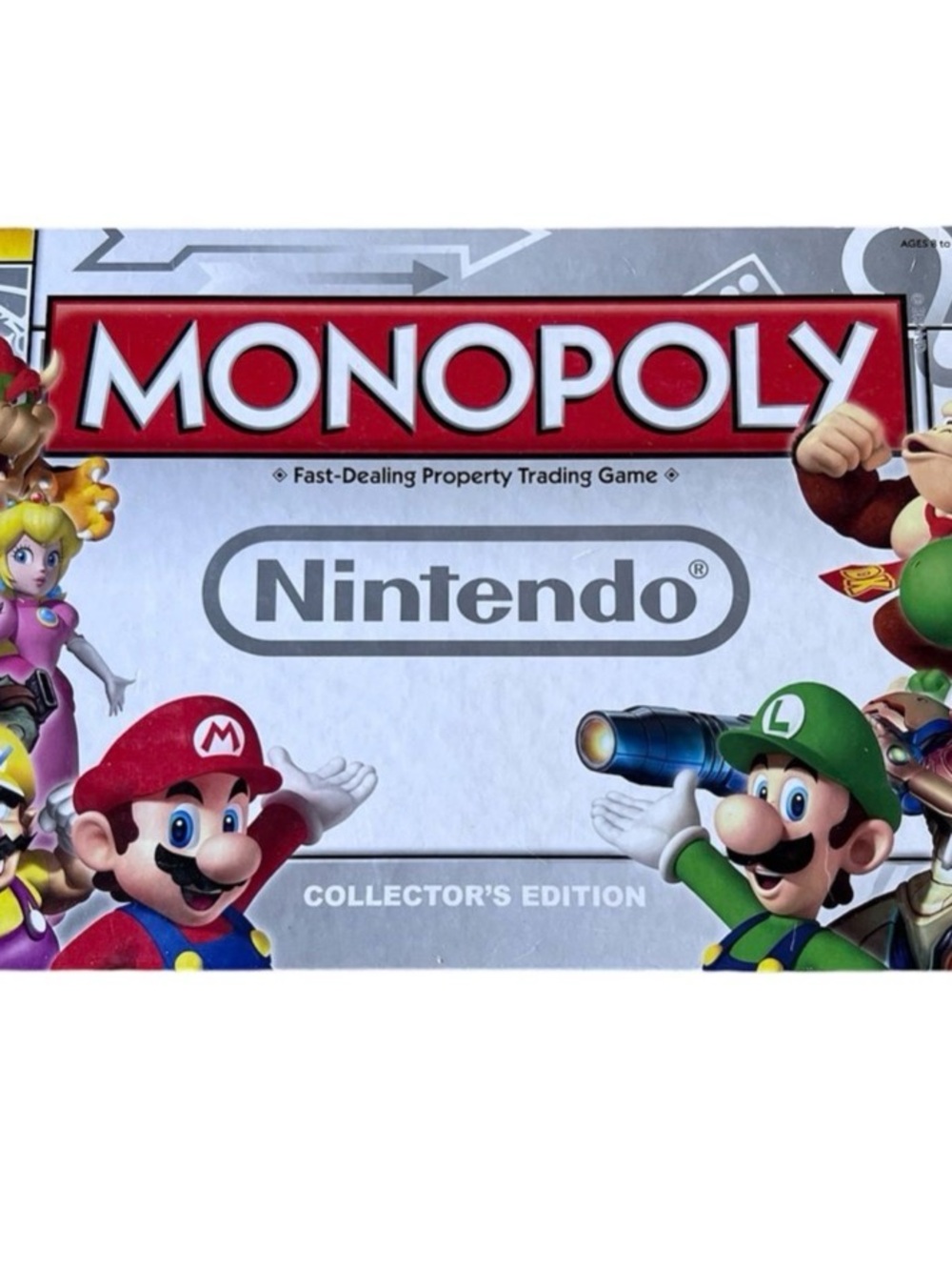 Parker Brothers 2010 Nintendo Monopoly Collector's Edition 100% complete in box